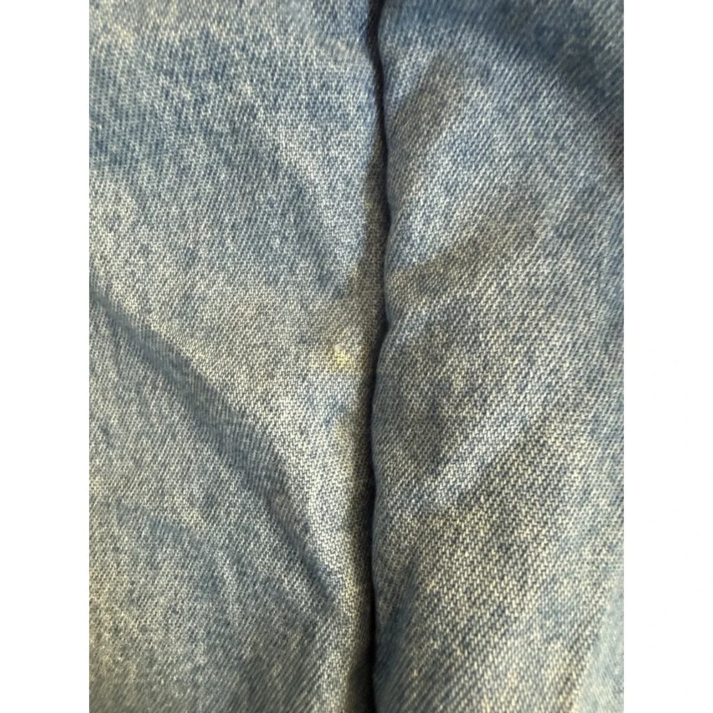 Rare VTG Ralph Lauren Heavy Denim Jean Windward King Sz Comforter-Bed Spread